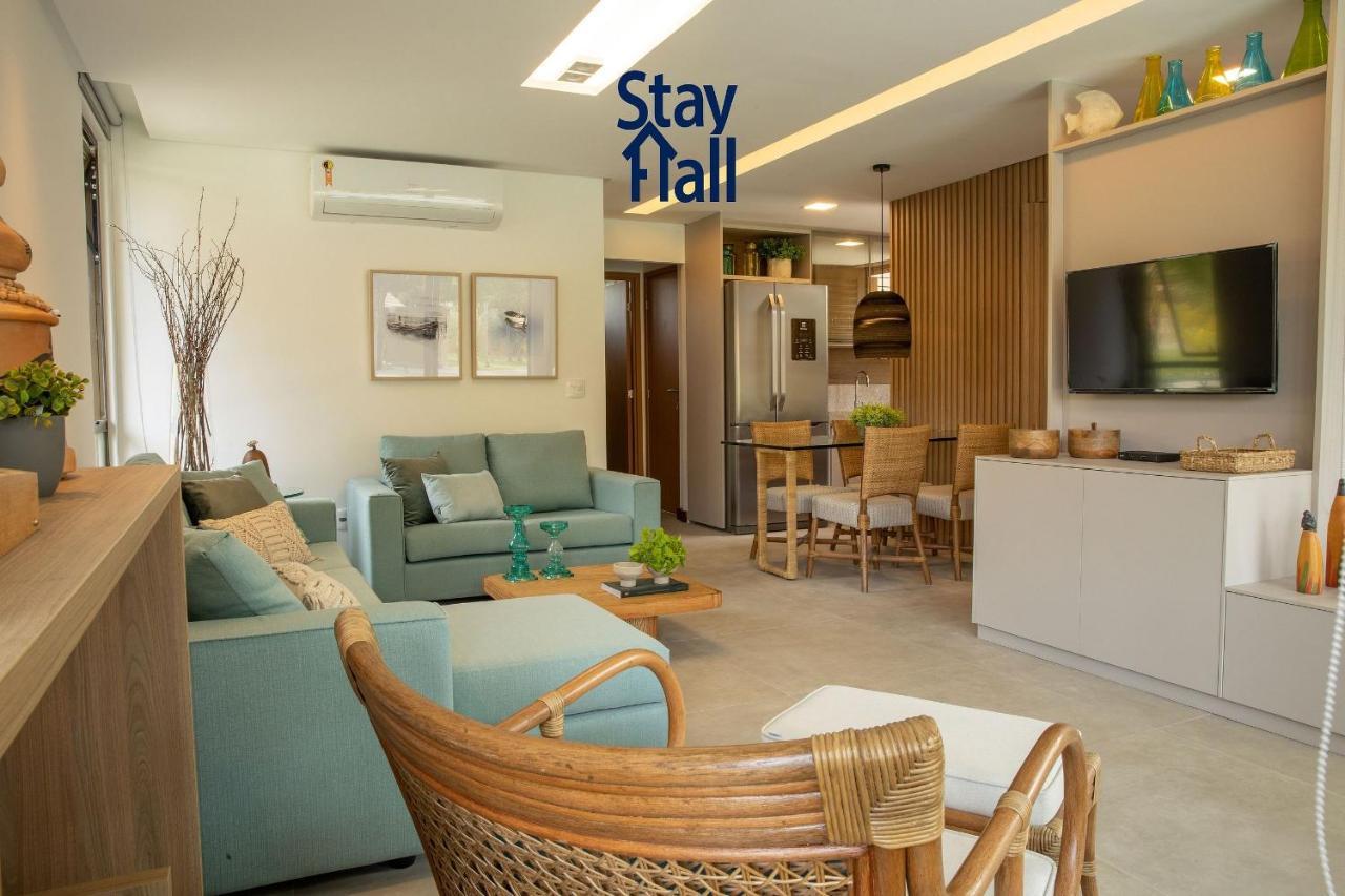 Bangalo Luxo-3Qt-Jacuzzi E Piscina Privativa-Sh009 Villa ปรายา ดอส การ์เนย์รอส ภายนอก รูปภาพ